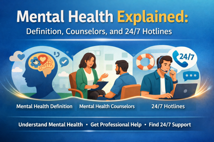 mental health hotline
