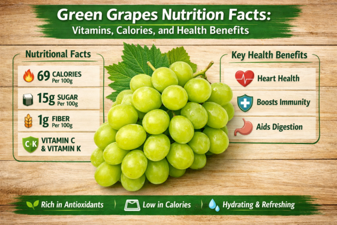 grapes nutrition facts